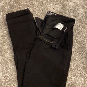 American eagle Black skinny pants